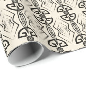 Art Deco Cadeaupapier (Rol Hoek)