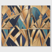 Art Deco-cadeaupapier Cadeaupapier (Vlak)