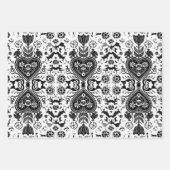 Art Deco Cadeauverpakking Inpakpapier Vel (Voorkant 3)