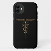 Art Deco Caduceus Case-Mate iPhone Case (Achterkant)