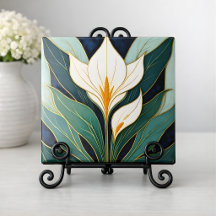 Art Deco Calla Lelie Bloem