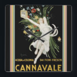Art Deco Cannavale Keulen en klok<br><div class="desc">Leonetto Cappiello Art Deco Design Advertisement voor Cannavale Keulen</div>