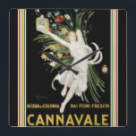 Art Deco Cannavale Keulen en klok<br><div class="desc">Leonetto Cappiello Art Deco Design Advertisement voor Cannavale Keulen</div>