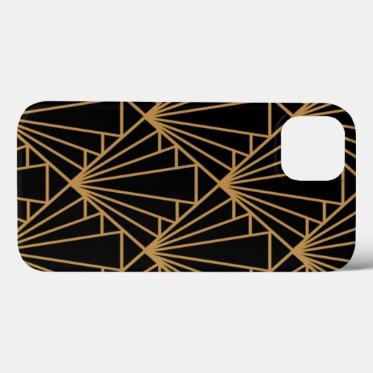 Art Deco Case-Mate iPhone Case (Achterkant (horizontaal))