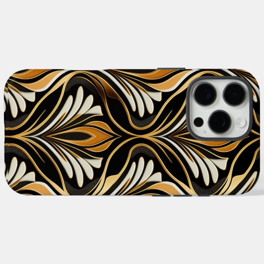 Art Deco Case-Mate iPhone Case (Achterkant (horizontaal))