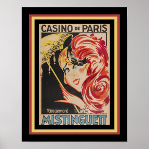 Art Deco Casino de Paris Cabaret Poster