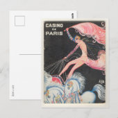 Art Deco, Casino, Parijs, Louis Gaudin, Briefkaart (Voorkant / Achterkant)