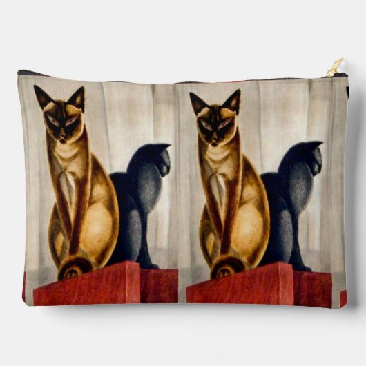 Art Deco Cats Etui (Achterkant)