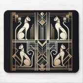 Art Deco Cats Muismat (Voorkant)