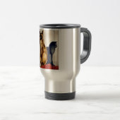 Art Deco Cats Reisbeker (Voorkant rechts)