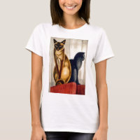 Art Deco Cats
