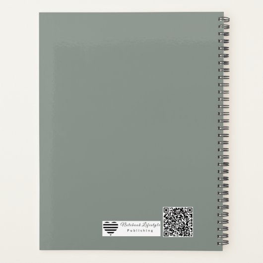 Art Deco Celebration | Pearl & Sunburst Wedding Planner (Achterkant)