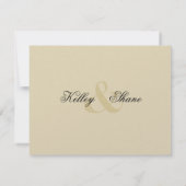 Art Deco Champagne ICE Metallic Nepvel RSVP (Achterkant)