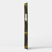 Art Deco Charm: geometrisch naadloos Case-Mate iPhone Case (Achterkant / Rechts)