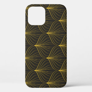 Art Deco Charm: geometrisch naadloos Case-Mate iPhone Case