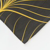 Art Deco Charm: geometrisch naadloos Fleece Deken (Hoek)