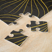 Art Deco Charm: geometrisch naadloos Legpuzzel (Zijkant)