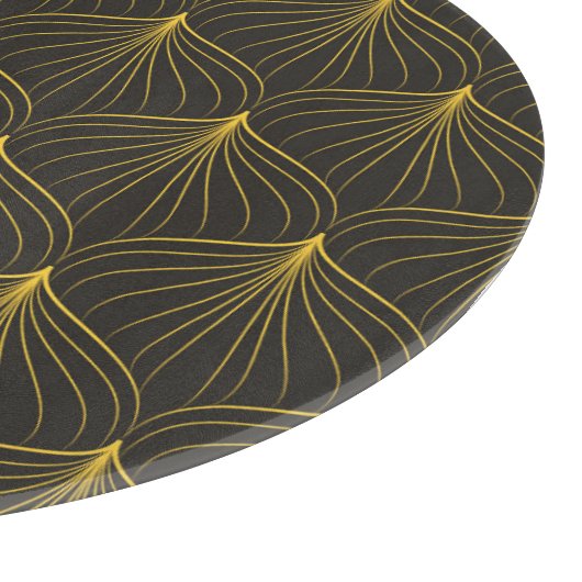 Art Deco Charm:  geometrisch naadloos Snijplank (Hoek)