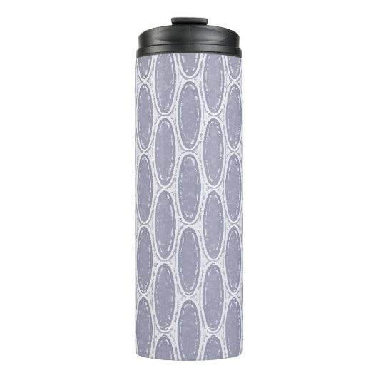 Art Deco Chevron Wisteria Thermosbeker (Voorkant)