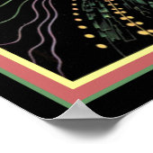 Art Deco Chicago Poster 12 x 16 (Hoek)