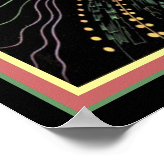 Art Deco Chicago Poster 12 x 16 (Hoek)