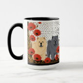 ART DECO CHOWS glad  Mok (Links)