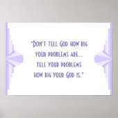 Art deco Christelijk Poster (Voorkant)