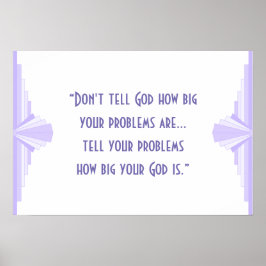 Art deco Christelijk Poster