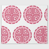 Art Deco Circle Cadeaupapier (Vlak)