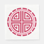 Art Deco Circle Servet (Voorkant)