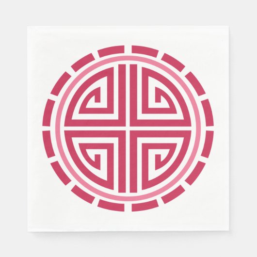 Art Deco Circle Servet (Voorkant)