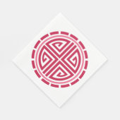 Art Deco Circle Servet (Hoek)