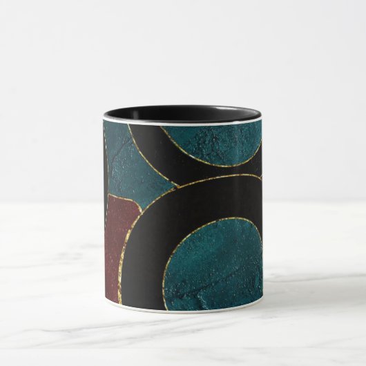 ART DECO CIRCLES MUG MOK (Midden)