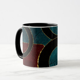 ART DECO CIRCLES MUG MOK