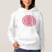 Art Deco Cirkel Hoodie (Voorkant)