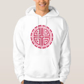 Art Deco Cirkel Hoodie (Voorkant)