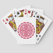 Art Deco Cirkel Pokerkaarten (Achterkant)