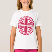 Art Deco Cirkel T-shirt (Voorkant)