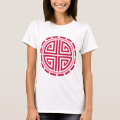 Art Deco Cirkel T-shirt (Voorkant)