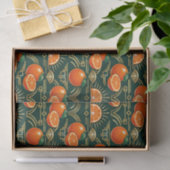 Art Deco Citrus Grove Pattern Tissuepapier (Geschenk)