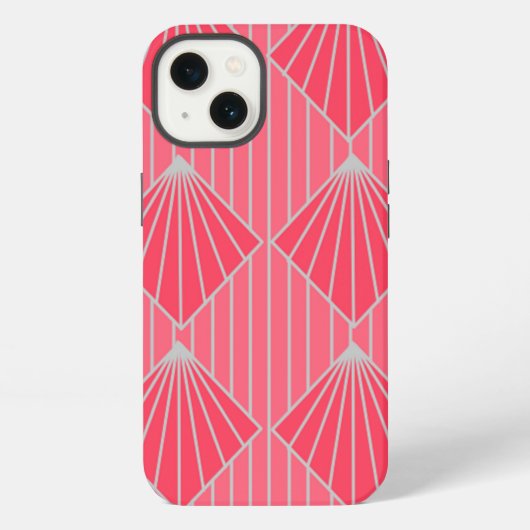 Art Deco Clam Shells  iPhone Hoesje (Achterkant)