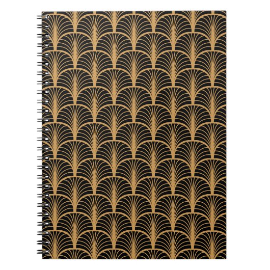 Art Deco Classic: Geometrisch Ornament. Notitieboek (Voorkant)