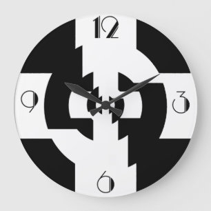 ART DECO CLOCK GROTE KLOK