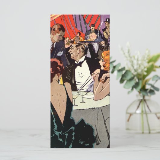 Art Deco Cocktail Party in Nightclub (Staand voorkant)