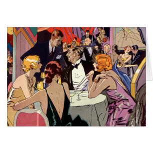  Art Deco Cocktail Party in Nightclub