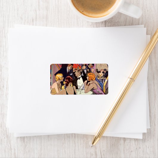  Art Deco Cocktail Party in Nightclub Etiket (Insitu)