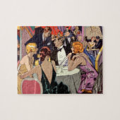  Art Deco Cocktail Party in Nightclub Legpuzzel (Horizontaal)