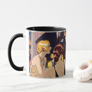  Art Deco Cocktail Party in Nightclub Mok