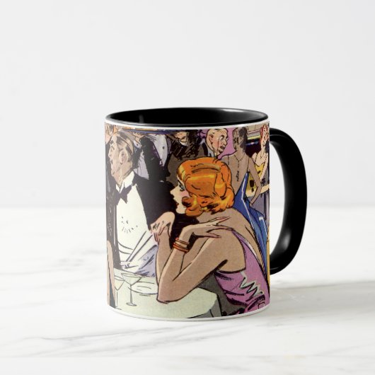  Art Deco Cocktail Party in Nightclub Mok (Voorkant rechts)