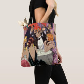 Art Deco Cocktail Party in Nightclub Tote Bag (Dichtbij)